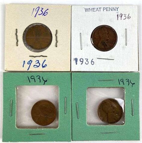 Group Of Lincoln Wheat Cents Matthew Bullock Auctioneers