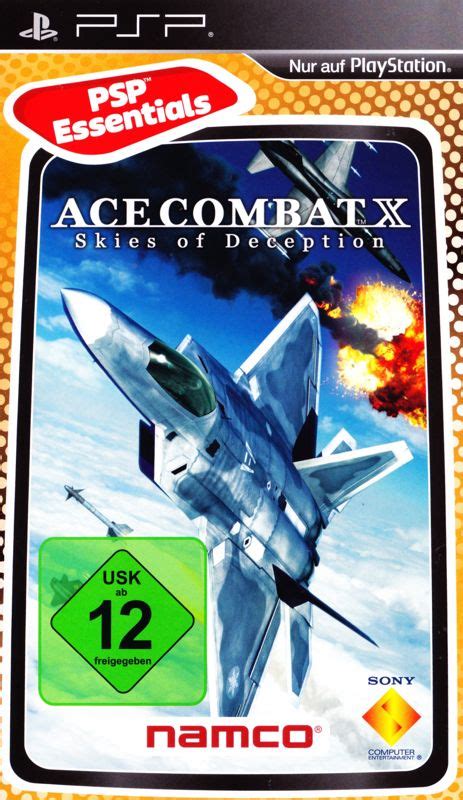 Ace Combat X Skies Of Deception 2006 Psp Box Cover Art Mobygames