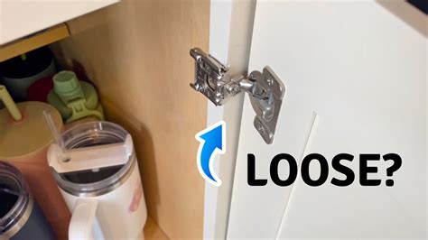 How To Fix A Loose Cabinet Door