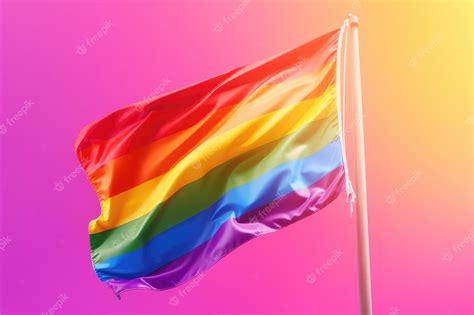 Premium AI Image | A rainbow flag pride