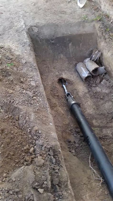 Replacing Sewer Pipe In Crawl Space Trenchless Pipe Bursting