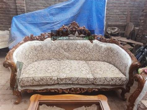 Wooden Carved Maharaja Sofa Set At Rs Set Wooden Carved Sofa