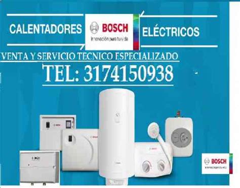 servicio tecnico especializado calentadores bosch Bogotá Capital