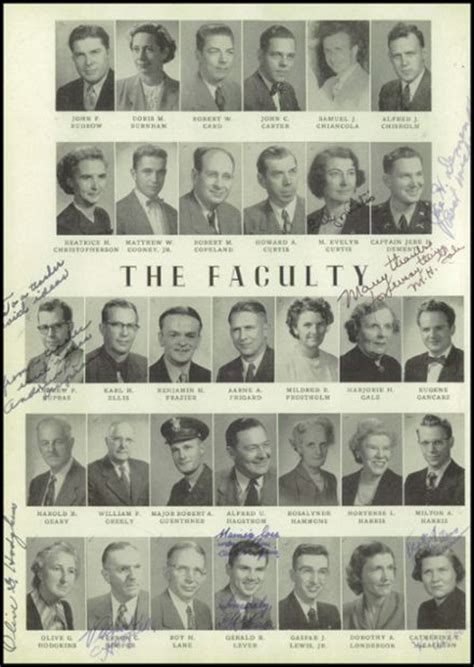 Explore 1952 Gloucester High School Yearbook, Gloucester MA - Classmates