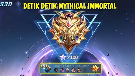 Detik Detik Mythical Immortal Awalnya Kalah Gold Tapi Endingnya