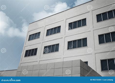 Corporate Architecture Office Building Facades Stock Photo