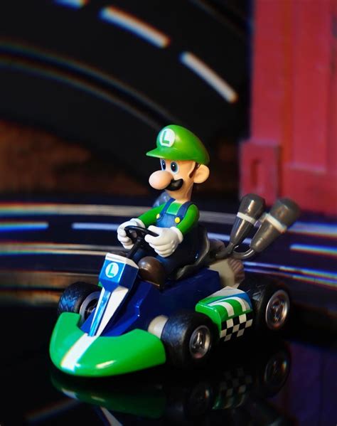 Brinquedo Carro Carrinho de Fricção Miniatura Colecionável Luigi Super