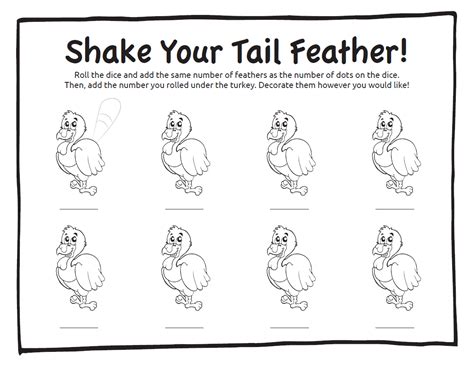 The Shake your Tail Feathers | Coloring Page - Play with a Purpose Blog