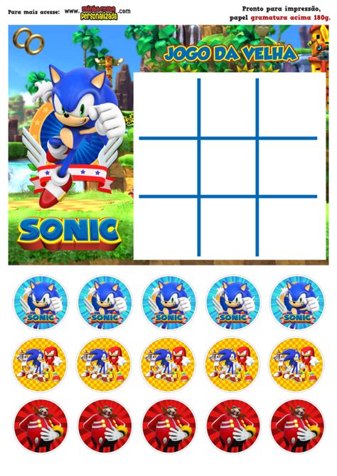 Sonic Atividades