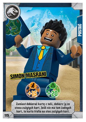 Lego® Jurassic World™ Tcg Nr 115 Simon Masrani Kultowy Pl