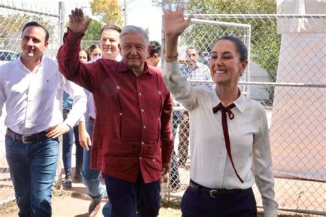 Andrés Manuel López Obrador y Claudia Sheinbaum evaluarán el Tren del