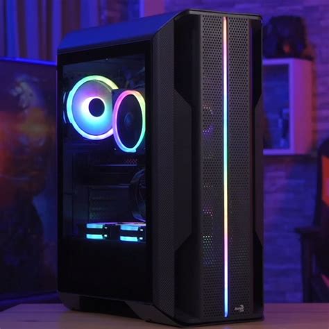 Jual AEROCOOL SPLINTER DUO ARGB TEMPERED GLASS MID TOWER PC CASE GAMING