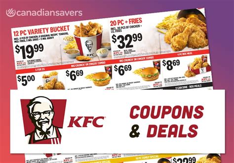 Kfc Canada Coupons Nl Until August 9 2020 Free Printable Coupons Kfc