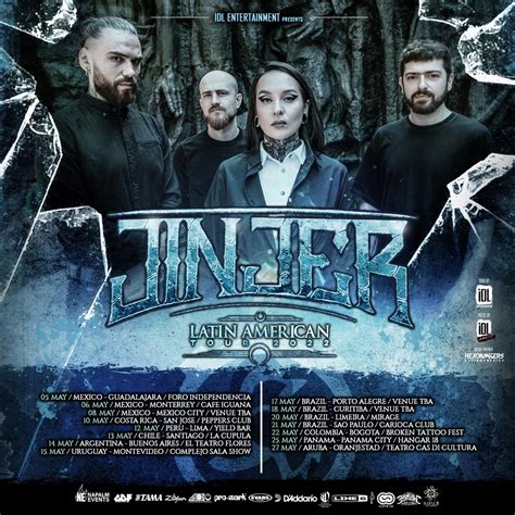 Jinjerlatinamerica2022x Headbangers News