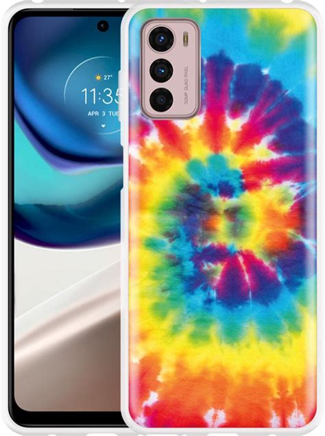 Motorola Moto G42 Hoesje Tie Dye Designed By Cazy Bol