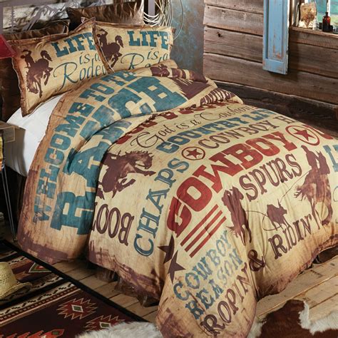 Western Bedding: Cowboy Lifestyle Bedding Collection