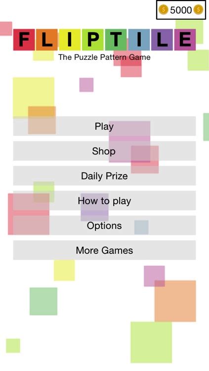 Flip Tile The Pattern Puzzle Game By Luke Rivett