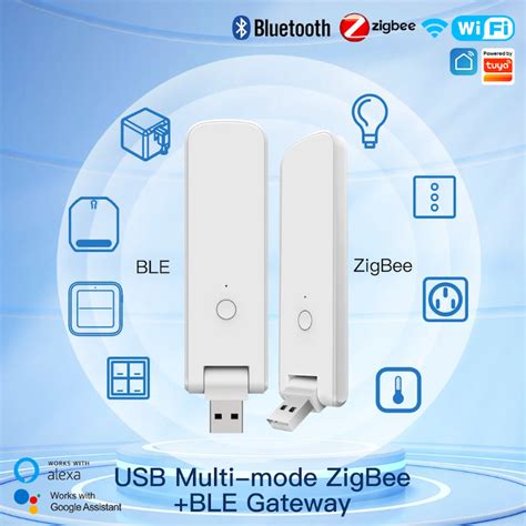 MOES WIFI Zigbee Bluetooth TUYA USB Home Automation Gateway