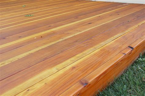 How To Stain And Seal A Redwood Deck