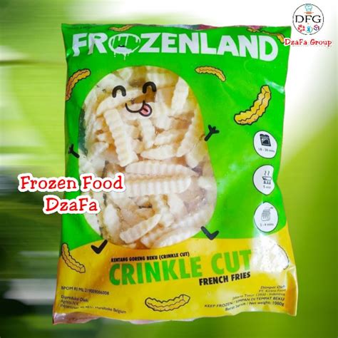 Jual Kentang Frozenland Crinkle Cut Kg Indonesia Shopee Indonesia