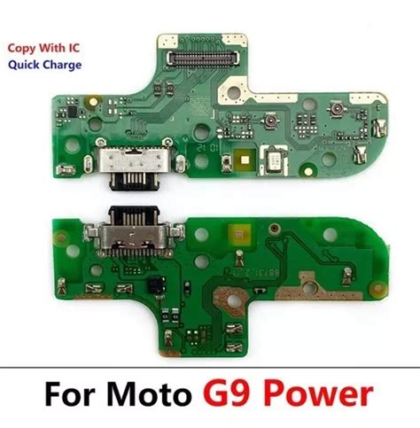 Conector Carga Placa Flex Compat Vel Moto G Power Xt