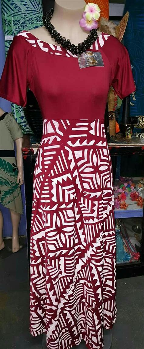 Samoan Style Island Style Clothing Samoan Dress Island Fashion