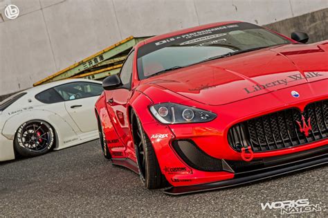 LBWorks Maserati GranTurismo Body Kit 2009 2019 Liberty Walk