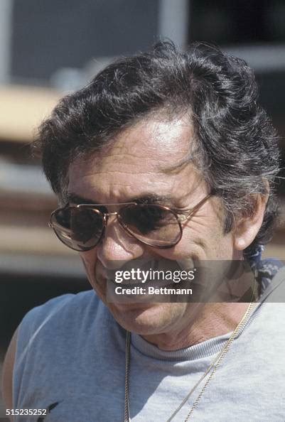 Close Up Of Rock And Roll Promoter Bill Graham Backstage At The Us