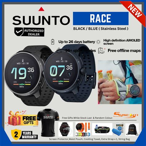 suunto race sapphire amoled screen ultimate performance