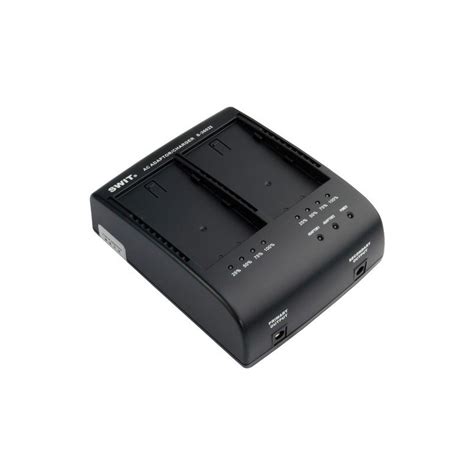 Comprar SWIT S 3602I Cargador y adaptador para 2 baterías SSL JVC50 al