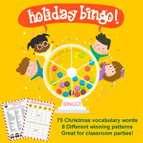 Christmas BINGO Party Game!