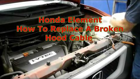 Honda Element Replace Hood Release Handle Hood Release Latch