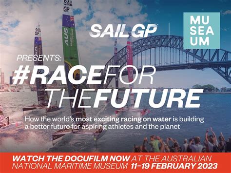 See The World Premiere Of SailGP Race For The Future At Sydneys