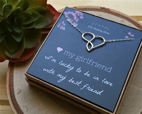 Girlfriend Gifts Girlfriend Birthday Gift Ideas 925 Sterling | Etsy