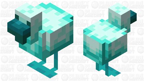 Diamond Chicken Minecraft Mob Skin