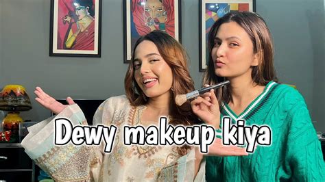 Fatima Model Ny Makeup Karty Hwy Bohat Tang Kiya Dewy Makeup Tutorial