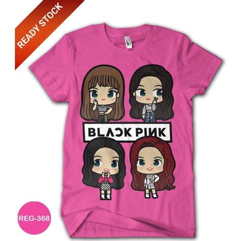 Jual Baju Blackpink Kpop Kaos Blackpink Kpop Dewasa Kartun Series Reg