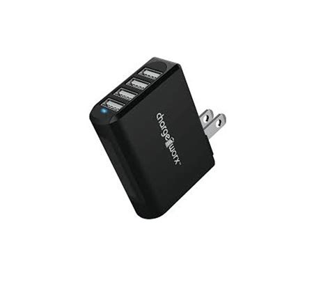 Cargador Usb Charge Worx De Escritorio Puertos P Celulares Mp