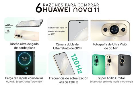 Huawei Nova 11 Y Nova 11 Pro Llegan A México Precio Y Disponibilidad