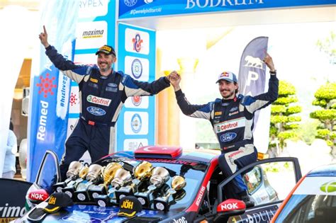 Castrol Ford Team Türkiye Bodrum Rallisinde Zirvede Ali Türkkan