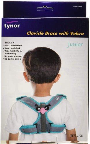 Clavical Brace With Velcro Tynor C 05 Model Name Number Size S M L At