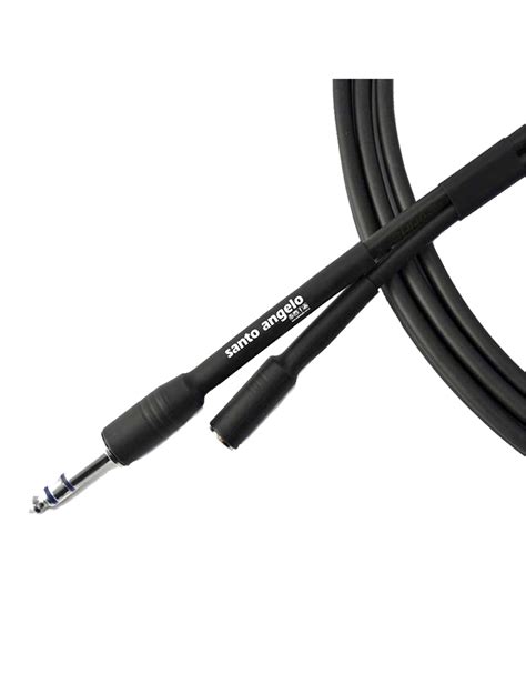 Santo Angelo Cable Audio Extensi N Plug Trs A Mini Plug Trs