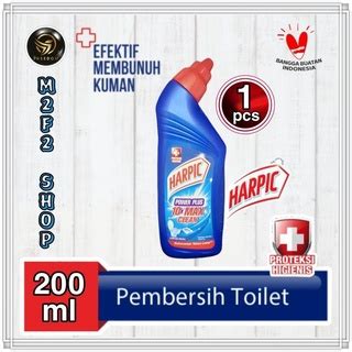 Jual Produk Terbaru Pembersih Toilet Harpic Power Plus 10X Original 200