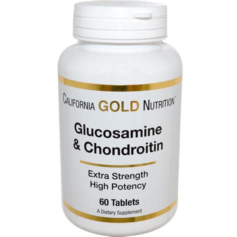 California Gold Nutrition Glucosamine And Chondroitin 60 Tablets Iherb