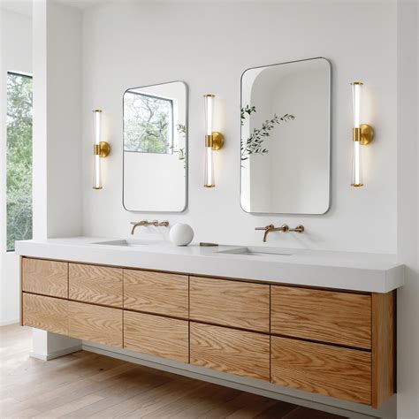 Kaisite Gold Bathroom Light Fixture Modern Bathroom Vanity Light