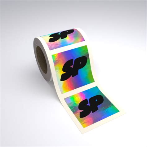 Hologramm Etiketten StickerPrinting