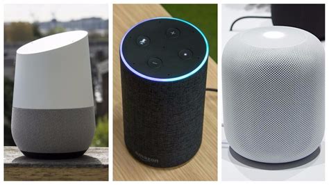 Google Home Vs Amazon Echo Vs Apple Homepod Which Smart Speaker Is