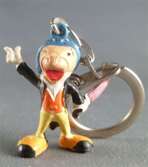 Pinocchio Disney Porte clés figurine Jim Jiminy Cricket