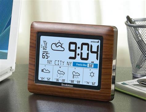 WeatherCast Wireless Weather Station and Clock | Gadgetsin