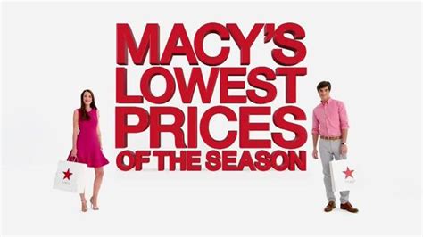 Macy S Lowest Prices Of The Season Tv Commercial Great Suit And Shoe